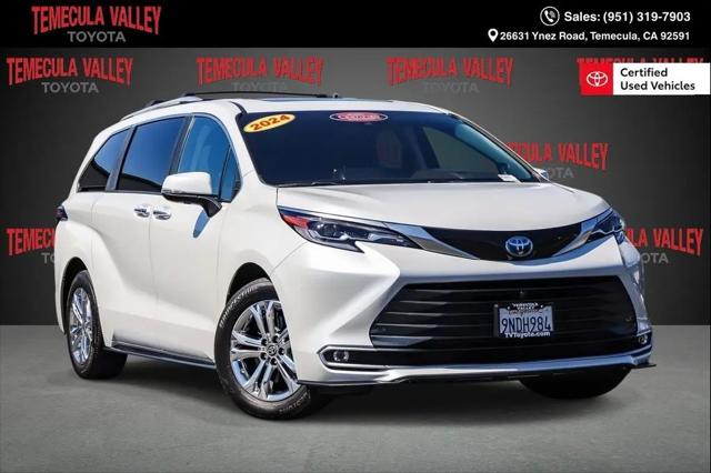 2024 Toyota Sienna Platinum for sale in Temecula, CA