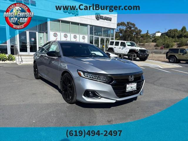 2021 Honda Accord Sport for sale in La Mesa, CA