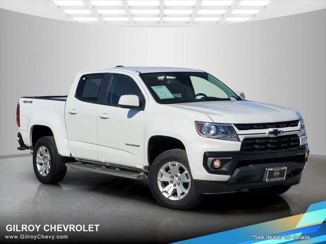 2022 Chevrolet Colorado 4WD Crew Cab Short Box LT for sale in Gilroy, CA
