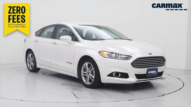 2015 Ford Fusion Hybrid Titanium for sale in Conroe, TX