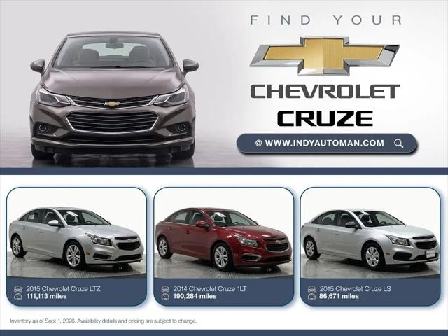 2015 Chevrolet Cruze LTZ for sale in Westfield, IN