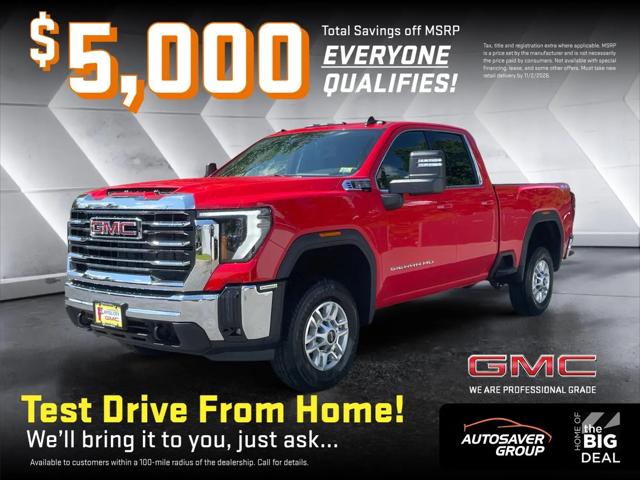 2026 GMC Sierra 2500HD Double Cab, Standard Bed, SLE, RWD for sale in Berlin, VT
