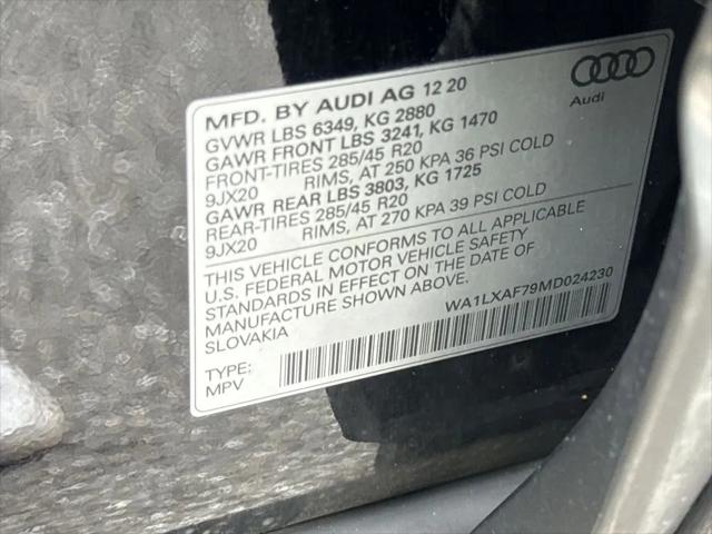 2021 Audi Q7 Premium Plus 55 TFSI quattro Tiptronic