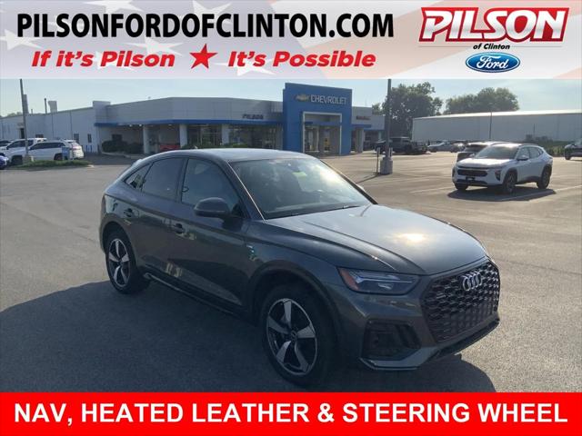 2022 Audi Q5 Sportback Premium Plus 45 TFSI S line quattro S tronic for sale in Clinton, IN