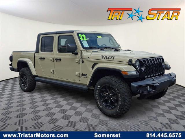 2022 Jeep Gladiator Willys 4x4 2022 Jeep Gladiator Willys 4x4