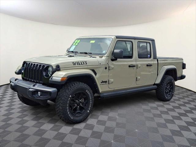 2022 Jeep Gladiator Willys 4x4 2022 Jeep Gladiator Willys 4x4