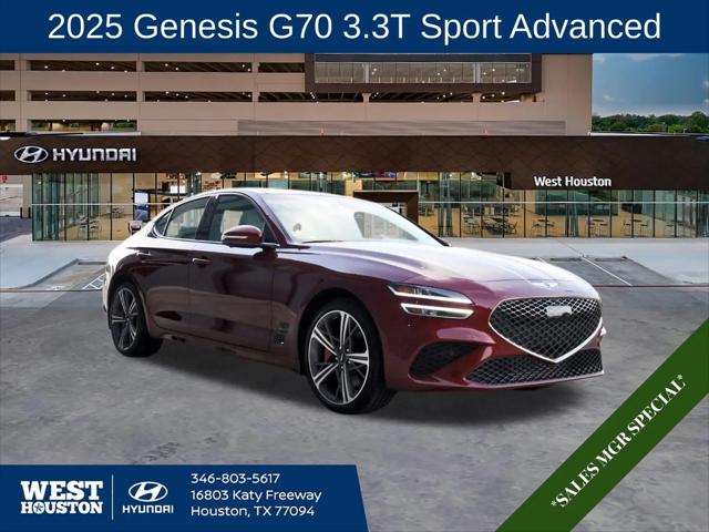 2025 Genesis G70 3.3T AWD Sport Advanced for sale in Houston, TX
