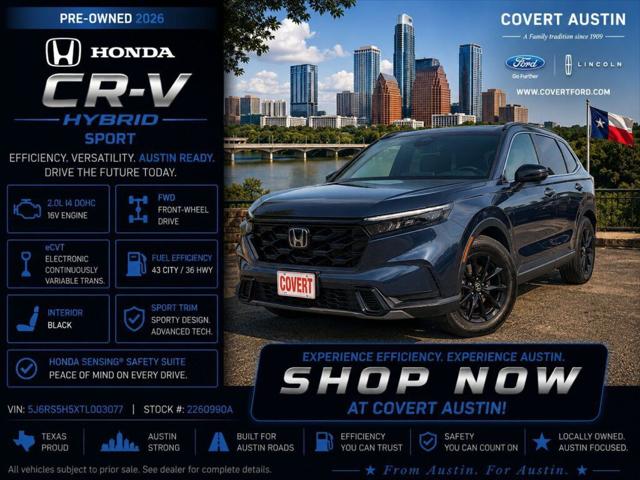 2026 Honda CR-V Hybrid 2WD Sport for sale in Austin, TX