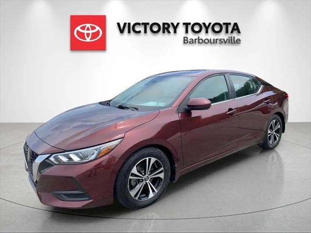 2022 Nissan Sentra SV Xtronic CVT for sale in Barboursville, WV