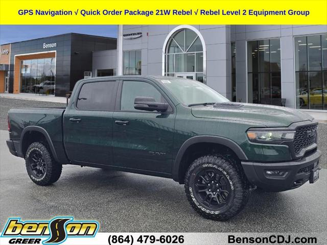 2026 RAM Ram 1500 RAM 1500 REBEL CREW CAB 4X4 57 BOX