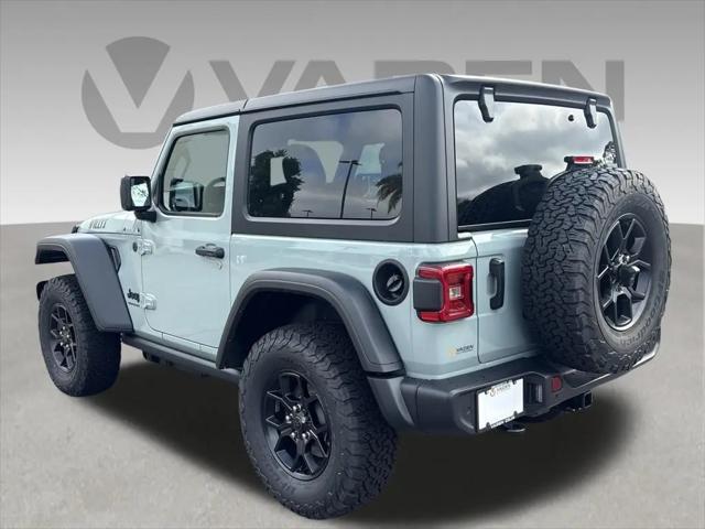 2026 Jeep Wrangler 2-Door Willys 4x4 for sale in Brunswick, GA