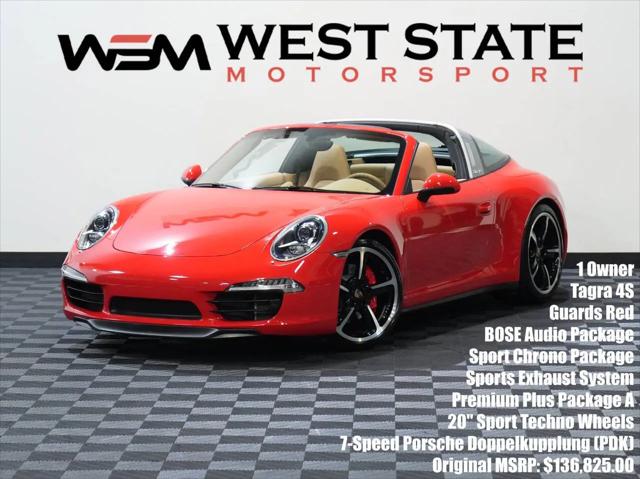 2014 Porsche 911 Targa 4S for sale in Federal Way, WA