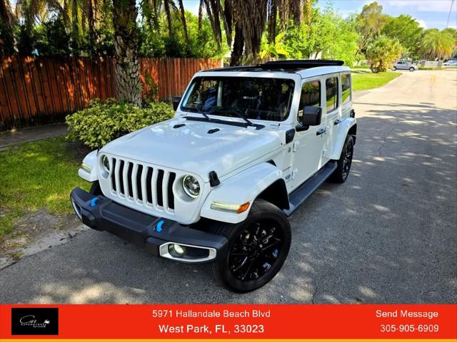 2023 Jeep Wrangler 4xe Sahara 4x4 for sale in West Park, FL