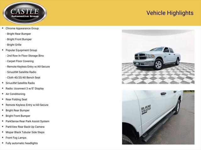 2023 Ram 1500 Classic Tradesman Crew Cab 4x4 57 Box