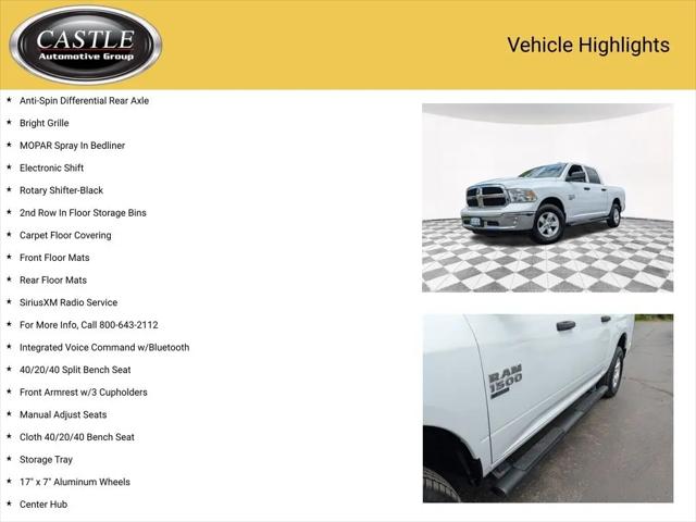 2023 Ram 1500 Classic Tradesman Crew Cab 4x4 57 Box