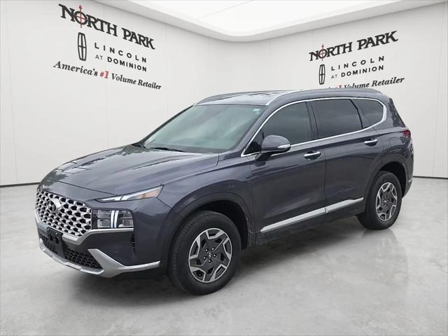 2021 Hyundai Santa Fe Hybrid Blue for sale in San Antonio, TX