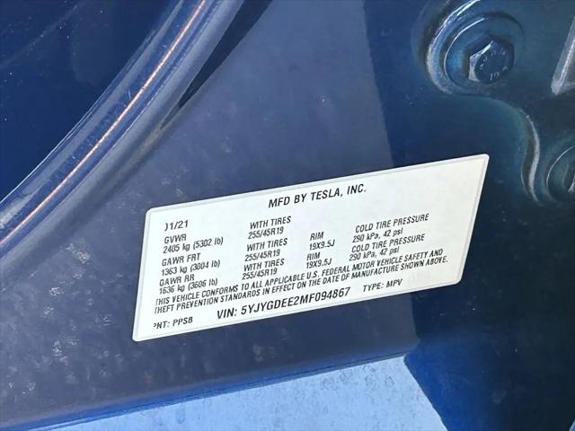 2021 Tesla Model Y Long Range Dual Motor All-Wheel Drive