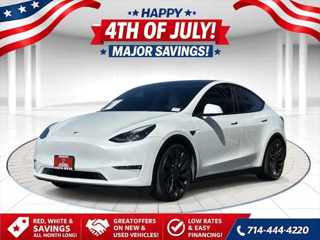 2022 Tesla Model Y Performance Dual Motor All-Wheel Drive for sale in Costa Mesa, CA