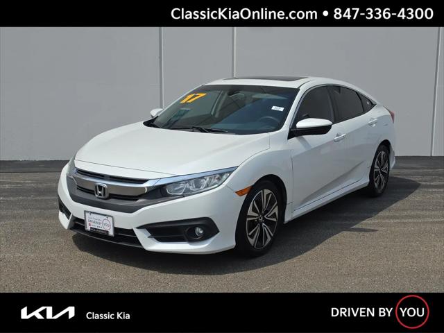 2017 Honda Civic EX-L for sale in Waukegan, IL