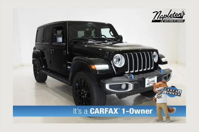 2023 Jeep Wrangler 4xe Sahara 4x4 for sale in Urbana, IL