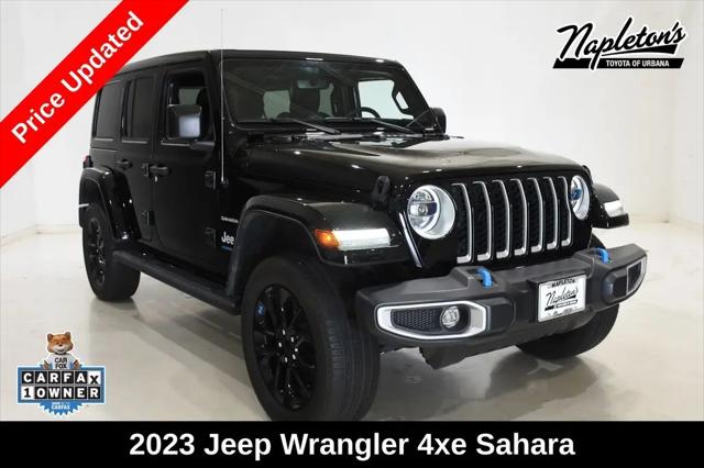 2023 Jeep Wrangler 4xe Sahara 4x4 for sale in Urbana, IL