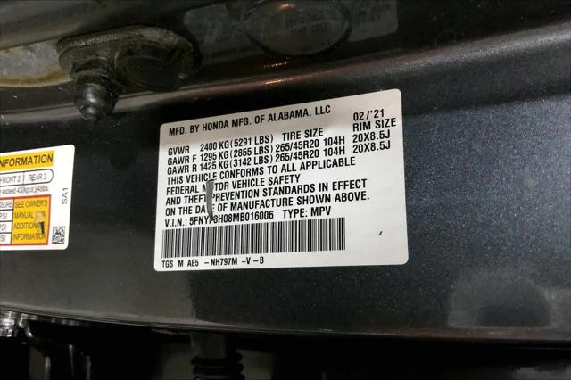 2021 Honda Passport AWD Elite