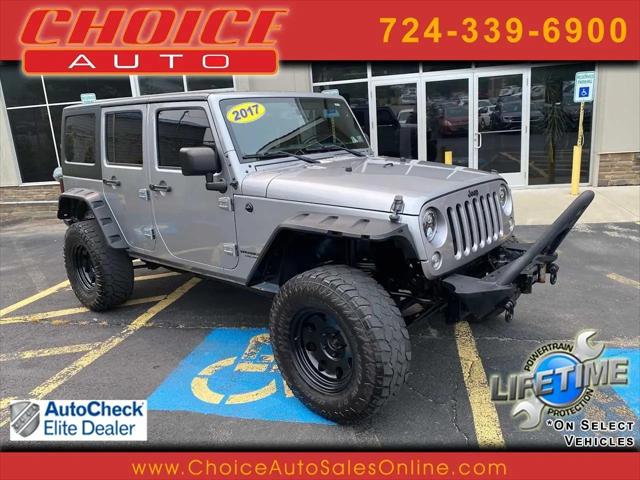 2017 Jeep Wrangler Unlimited Sport for sale in Murrysville, PA
