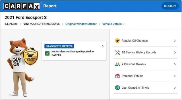 2021 Ford EcoSport S