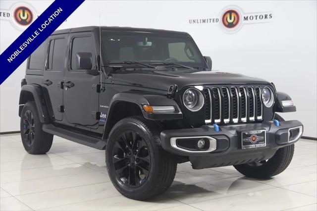 2023 Jeep Wrangler 4xe Sahara 4x4 for sale in Noblesville, IN