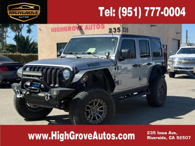 2021 Jeep Wrangler Unlimited Willys Sport for sale in Riverside, CA