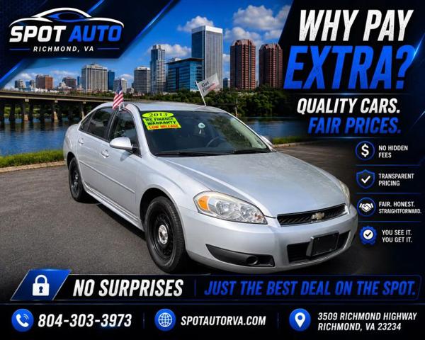 2015 Chevrolet Impala Limited Police for sale in Richmond, VA