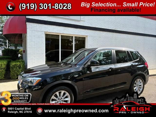 2017 BMW X3 xDrive28i for sale in Raleigh, NC