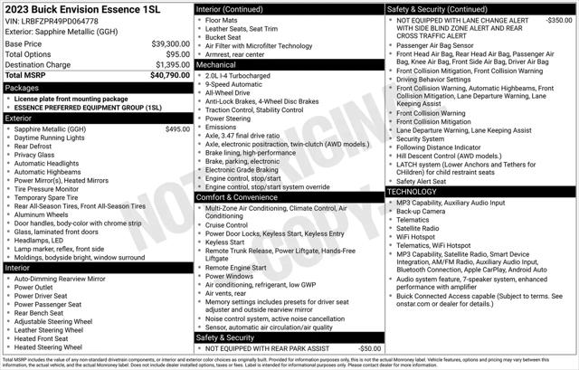 2023 Buick Envision Essence AWD