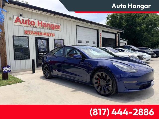 2021 Tesla Model 3 Performance Dual Motor All-Wheel Drive for sale in Azle, TX