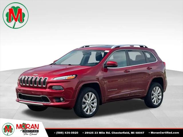 2016 Jeep Cherokee Overland for sale in Clinton Township, MI