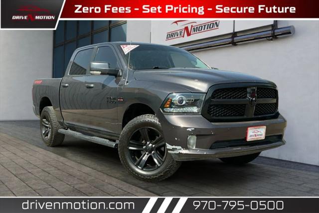 2018 Ram 1500 Night Crew Cab 4x4 5'7" Box for sale in Greeley, CO