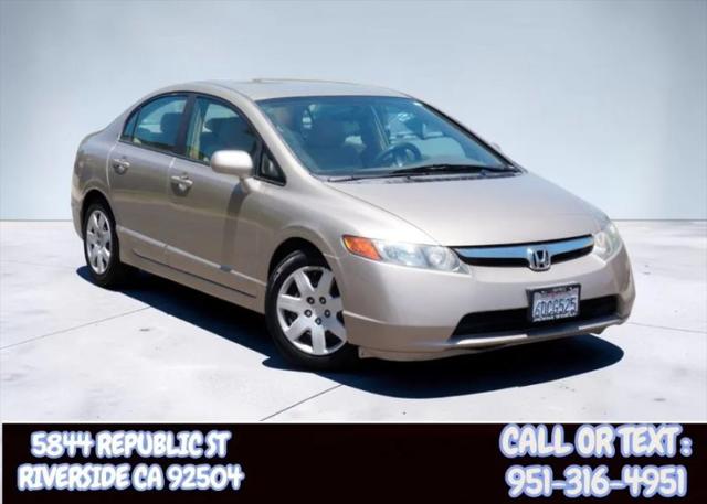 2008 Honda Civic LX for sale in Riverside, CA