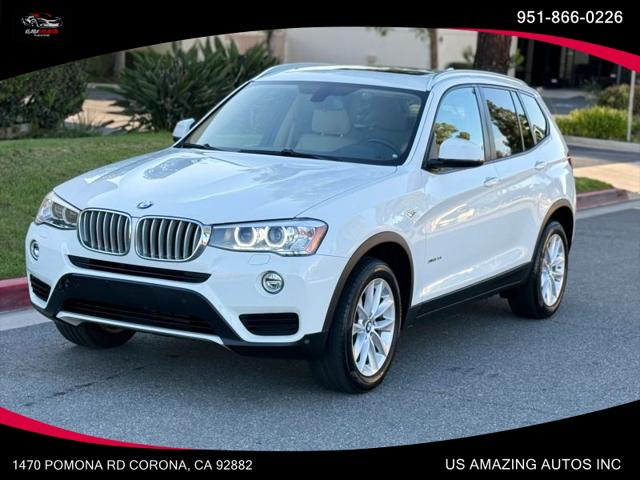 2016 BMW X3 xDrive28i for sale in Corona, CA