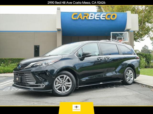 2021 Toyota Sienna Platinum for sale in Costa Mesa, CA