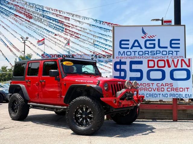2012 Jeep Wrangler Unlimited Rubicon for sale in Hobart, IN