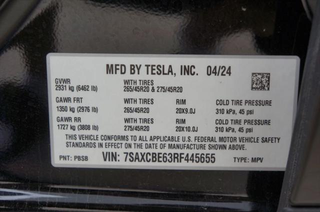 2024 Tesla Model X Plaid Tri Motor All-Wheel Drive