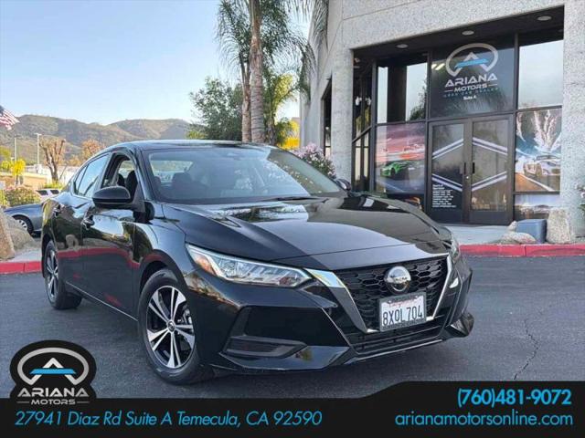 2021 Nissan Sentra SV Xtronic CVT for sale in Temecula, CA