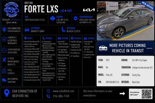 2021 Kia Forte LXS for sale in Bedford, OH