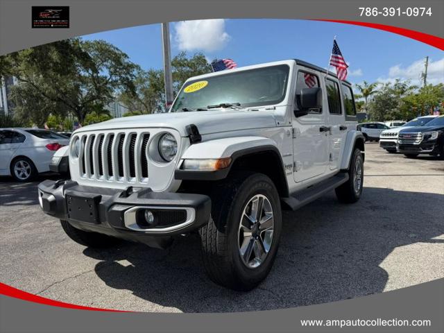 2020 Jeep Wrangler Sahara 4x4 for sale in Fort Lauderdale, FL