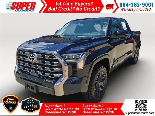 2024 Toyota Tundra Platinum 4WD for sale in Greenville, SC