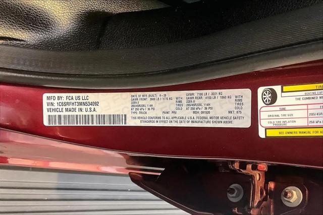 2021 Ram 1500 Limited Crew Cab 4x4 57 Box