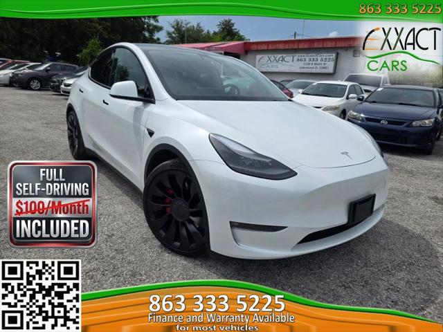 2022 Tesla Model Y Performance Dual Motor All-Wheel Drive for sale in Lakeland, FL