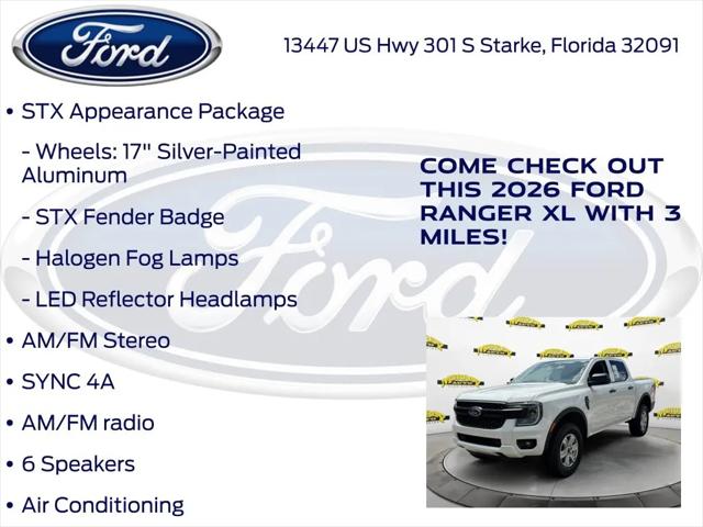2026 Ford Ranger XL