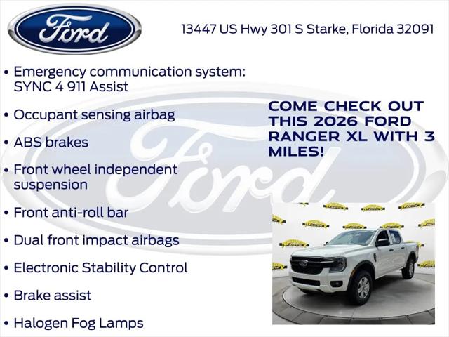 2026 Ford Ranger XL