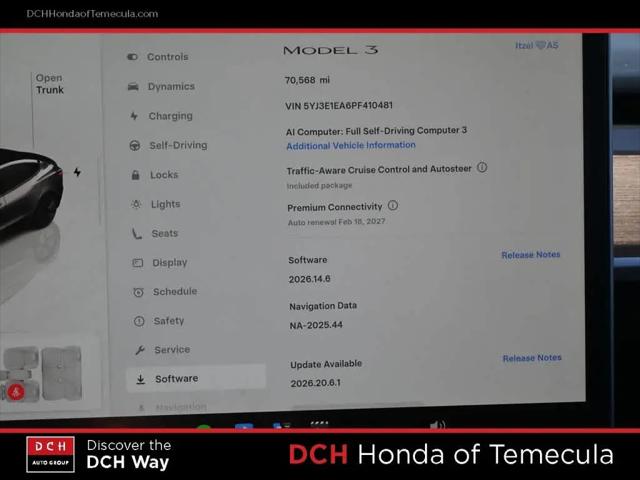 2023 Tesla Model 3 Rear-Wheel Drive